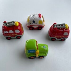 Vetch  set of four vehicles With  Lights and Sounds
